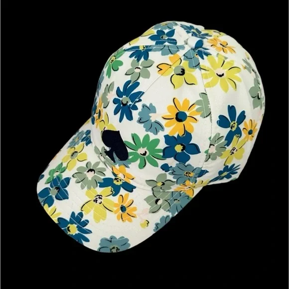 🎉 HP 🎉 🆕 Kate Spade French Cream Floral Cap - Picture 10 of 10